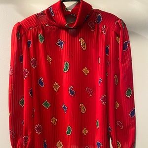 Ladies 100 % silk blouse